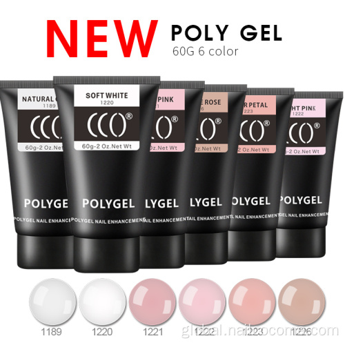 Acrylic With Gel Polish CCO New Arrival Easy To Apply OEM Acrylic Gel Polish For Nail Art Polish Wholesale Poly Gel Manufactory